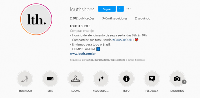  Ideias de Bio para Instagram - Louth Shoes